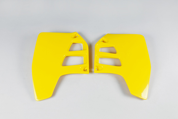Radiator Covers yellow for Suzuki RM 125 (1992) - RM 250 (1989-92)